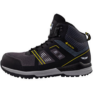 TROJAN Pontus Men’s Grey/Yellow GORE-TEX S7S Safety Hiker Boots