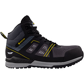 TROJAN Pontus Men’s Grey/Yellow GORE-TEX S7S Safety Hiker Boots