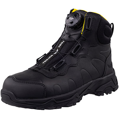TROJAN Ares Black S3 Safety Boots