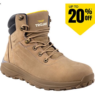 TROJAN Agenor Men’s Stone S3 Safety Boots