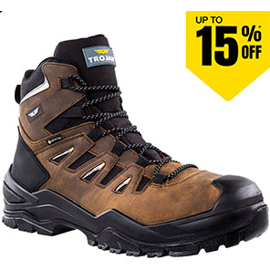 TROJAN Hydrus Men’s Brown Non-Metallic GORE-TEX S7S Safety Boots