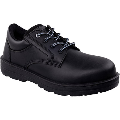 TROJAN Apollo Men’s Black Non-Metallic S3S Safety Shoes
