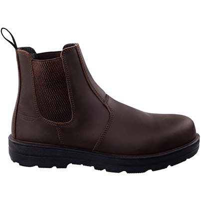 TROJAN Apollo Brown Non-Metallic S3 Safety Dealer Boots