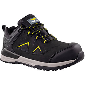 TROJAN Tros Men’s Black S1PS ESD Safety Trainers