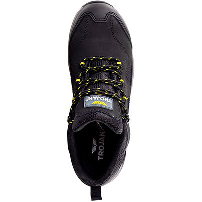TROJAN Tros Men’s Black S1PS ESD Safety Trainers