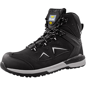 TROJAN Minos Men’s Black/Grey S3S ESD Safety Hiker Boots