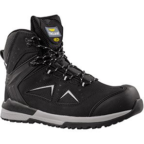 TROJAN Minos Men’s Black/Grey S3S ESD Safety Hiker Boots 13