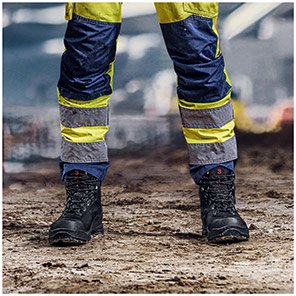 uvex 3 Quatro Unisex Black Wide-Fit S3 Safety Boots