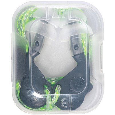 uvex Xact-Fit M/L Corded Reusable Earplugs in Storage Box (Pack of 50)