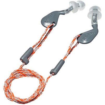 Uvex Xact-Fit S Corded Reusable Earplugs in Storage Box (Pack of 50)
