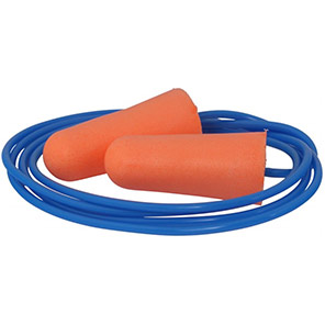 Ultimate Industrial EP301C Corded Disposable Earplugs (Box of 200 pairs)