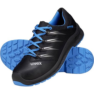 uvex 2 Trend Men’s Black/Blue S3 Safety Shoes