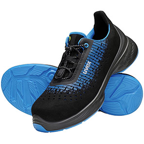 uvex 68298 1 G2 W12 Black/Blue S1 Safety Shoes
