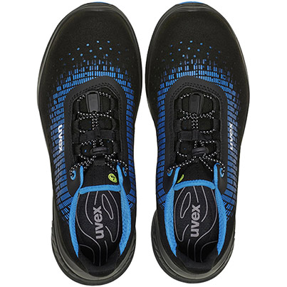 uvex 68298 1 G2 W12 Black/Blue S1 Safety Shoes