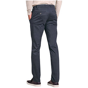 Brook Taverner Leo Men's Navy Regular-Fit Chino Trousers