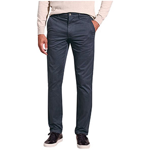 Brook Taverner Leo Men's Navy Regular-Fit Chino Trousers 50T