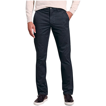 Brook Taverner Leo Men's Midnight Regular-Fit Chino Trousers