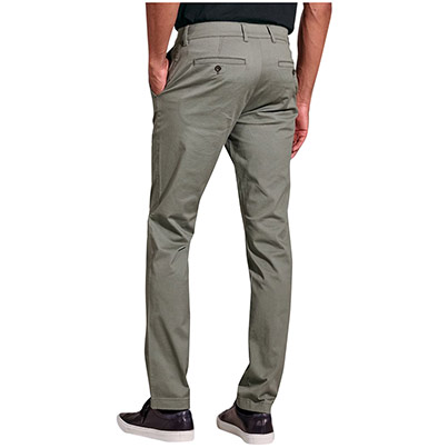 Brook Taverner Leo Men's Olive Slim-Fit Chino Trousers