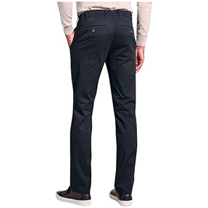 Brook Taverner Leo Men's Midnight Slim-Fit Chino Trousers