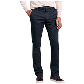 Brook Taverner Leo Men's Midnight Slim-Fit Chino Trousers 40S