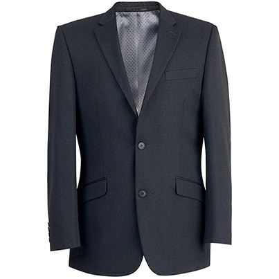 Brook Taverner Concept Zeus 3124C Charcoal Tailored-Fit Suit Jacket