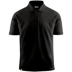Arco Responsible Men’s Black Polo Shirt 5XL