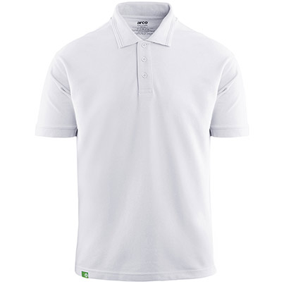 Arco Responsible Men’s White Polo Shirt