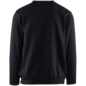 Arco Responsible Unisex Black Crew-Neck Sweatshirt