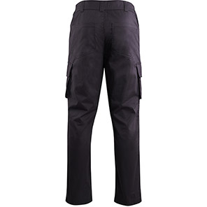 Arco Responsible Men’s Black Cargo Trousers with Kneepad Pockets