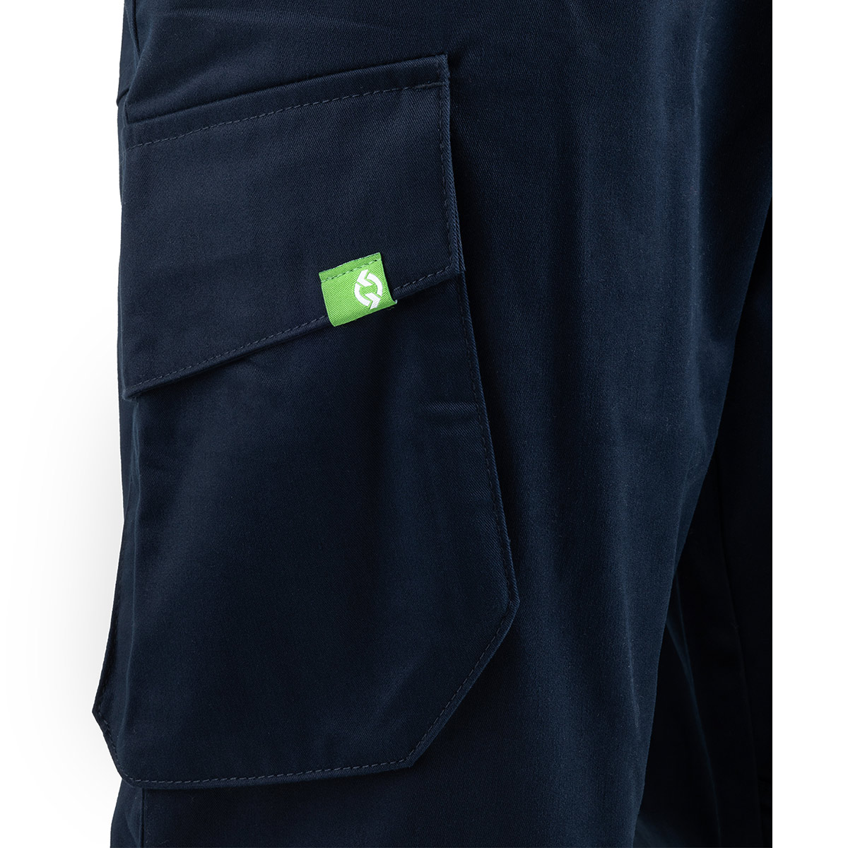 Arco Responsible Men’s Navy Cargo Trousers with Kneepad Pockets Arco