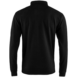 Arco Responsible Black Long-Sleeve Polo Shirt