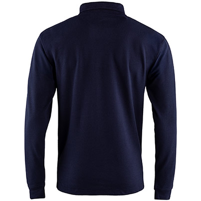 Arco Responsible Navy Long-Sleeve Polo Shirt
