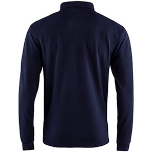 Arco Responsible Navy Long-Sleeve Polo Shirt