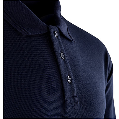 Arco Responsible Navy Long-Sleeve Polo Shirt
