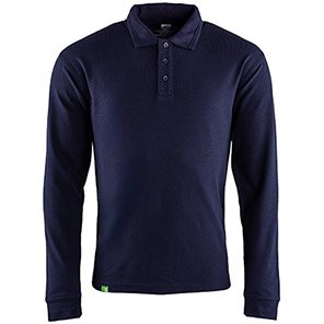 Arco Responsible Navy Long-Sleeve Polo Shirt 5XL