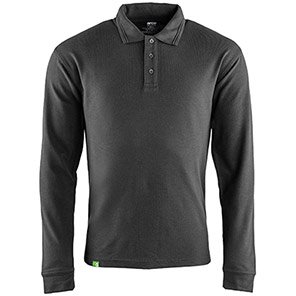 Arco Responsible Grey Long-Sleeve Polo Shirt 5XL
