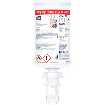 Tork Extra S4 Alcohol Hand Sanitiser Gel? 1L
