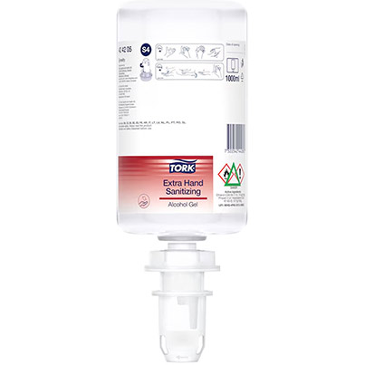 Tork Extra S4 Alcohol Hand Sanitiser Gel? 1L
