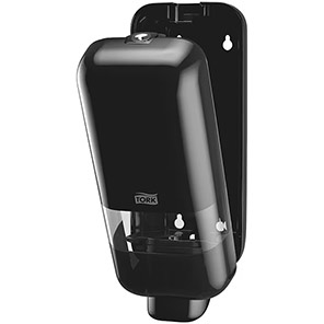 Tork S4 Black 1L Soap and Sanitiser Dispenser