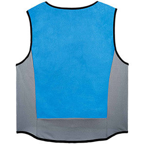 Ergodyne Chill-Its 6667 Blue Wet Evaporative Cooling Vest