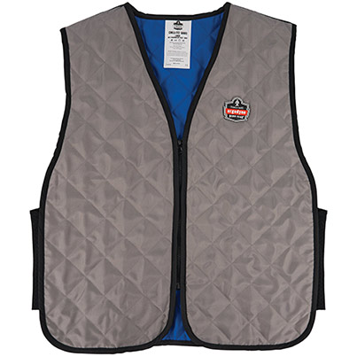 Ergodyne Chill-Its 6665 Grey Evaporative Cooling Vest