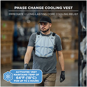 Ergodyne Chill-Its 6210 Blue Phase Change Cooling Vest
