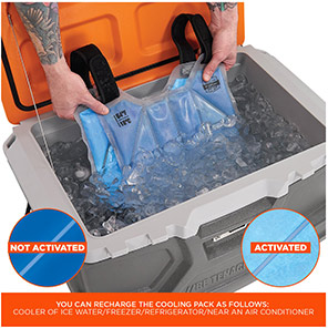 Ergodyne Chill-Its 6210 Blue Phase Change Cooling Vest