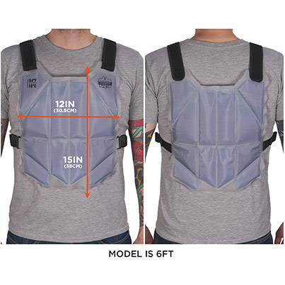 Ergodyne Chill-Its 6210 Blue Phase Change Cooling Vest