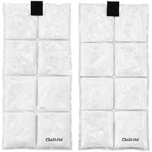 Ergodyne Chill-Its 6260 Black Lightweight Phase Change Cooling Vest with Rechargeable Packs