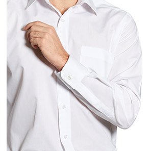 Disley Williams Classic Men’s White Long-Sleeve Shirt