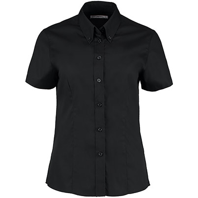 Kustom Kit Women’s Short-Sleeve Oxford Shirt