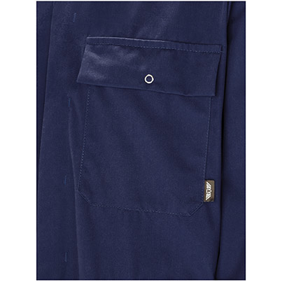 TROJAN Men’s Navy Stud-Front Overalls
