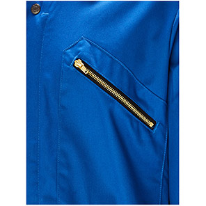 Arco Essentials Royal Blue Zip-Up Overalls