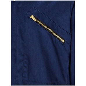 Arco Essentials Navy Zip-Up Overalls